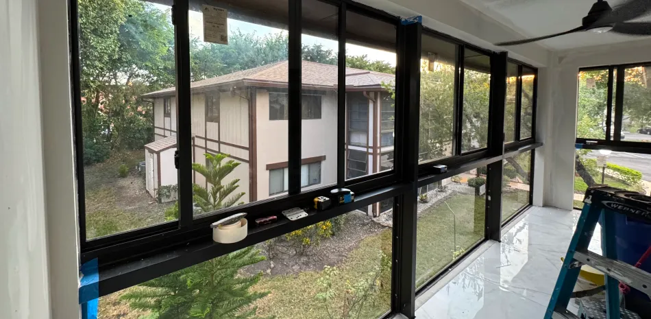 Residential Impact Window Installation